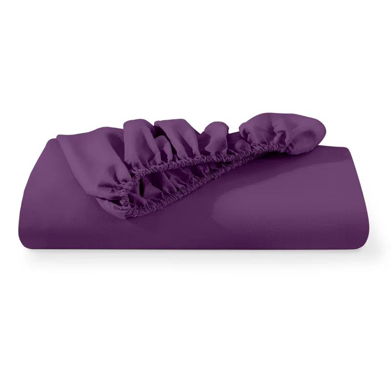 Bare Home Microfiber Fitted Sheet