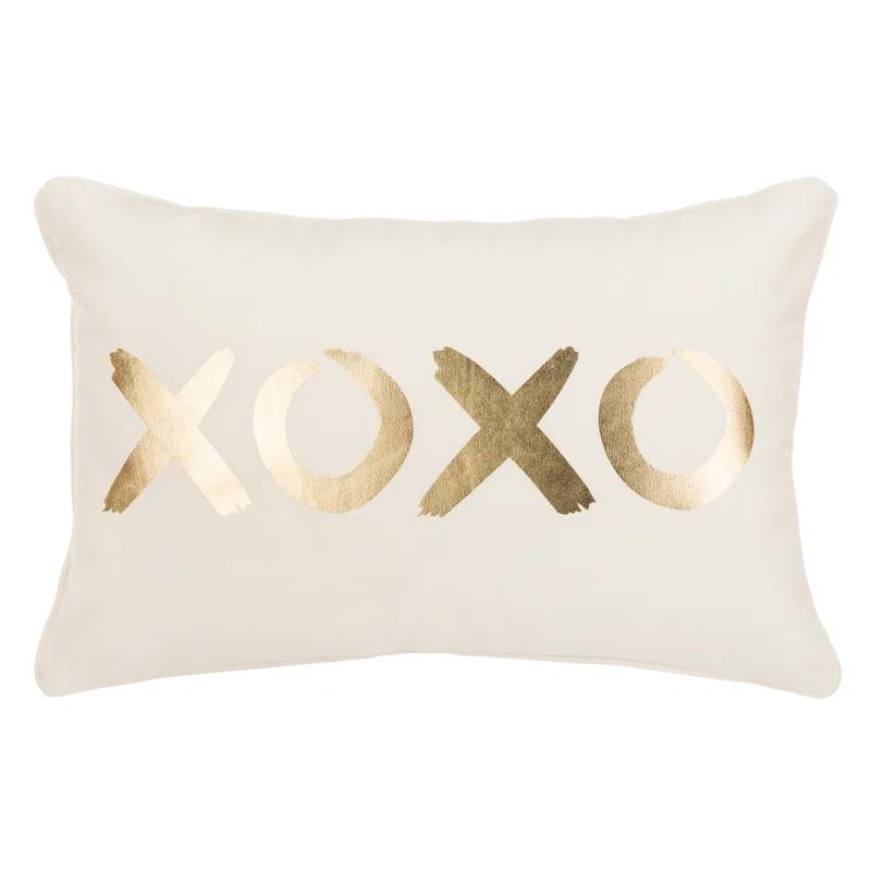 Cotton Reversible Throw Pillow