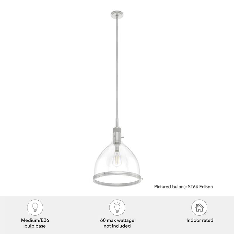 Van Nuys 1 Light Bell Pendant