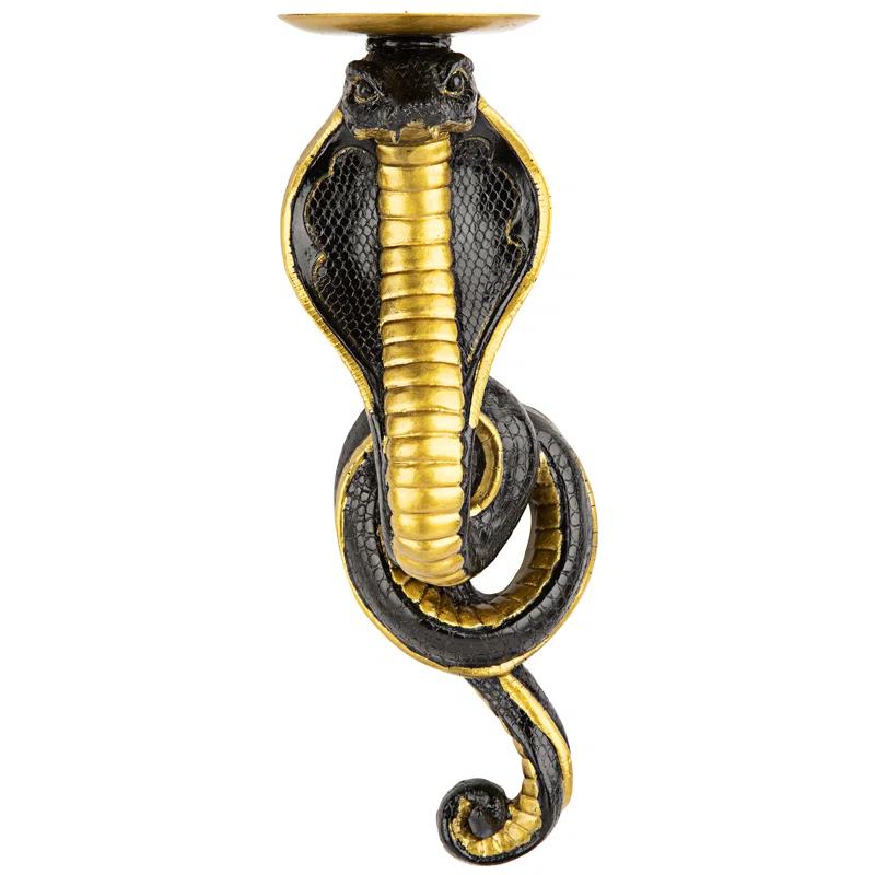 Design Toscano Renenutet Egyptian Cobra Goddess Wall Sconce (Set of 2)
