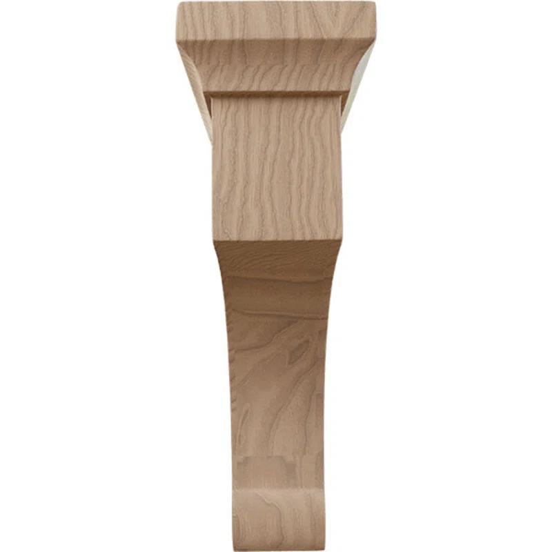 Ekena Millwork Gomez 8'' H x 2.5'' W x 6'' D Wood Bracket / Corbel