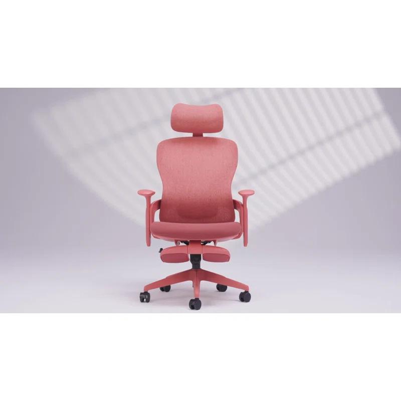 TopJob TopJob Aura Fashionable Office Chair, Ergonomic High Back Home Desk Chair With Headrest And Footrest, Ergonomic High-back Mesh Rolling Work Swivel Chairs With Wheels, Computer Gaming Chair With Adjustable Lumbar Support