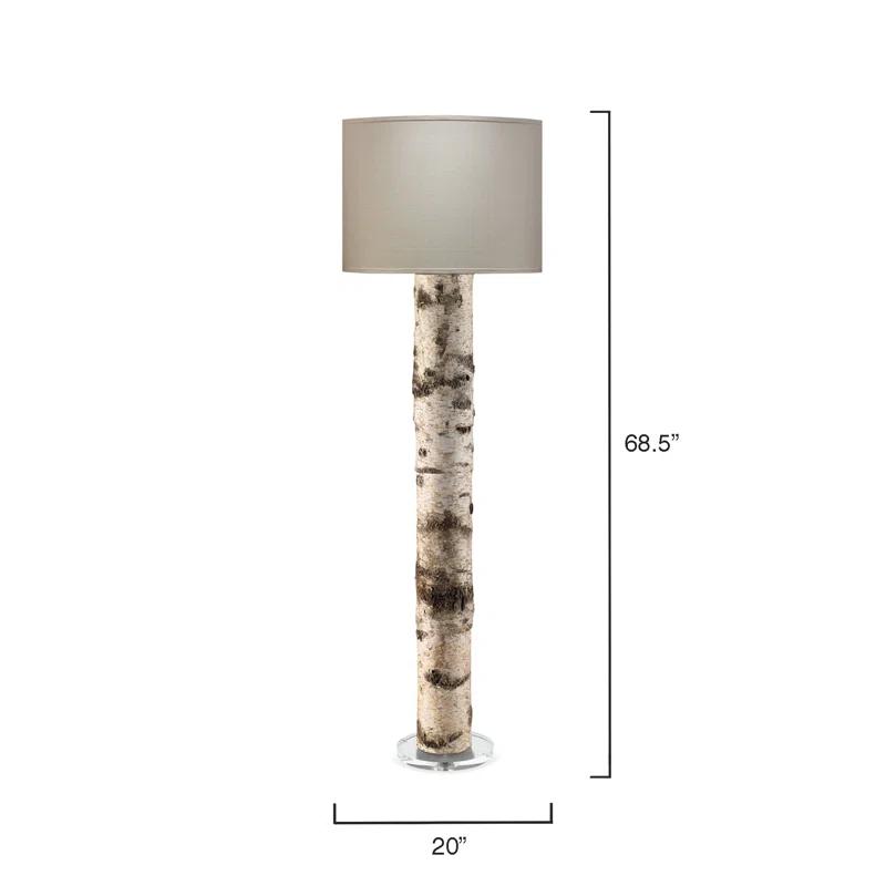 Jamie Young Company Forrester 68.5'' Gray/Brown Traditional Floor Lamp