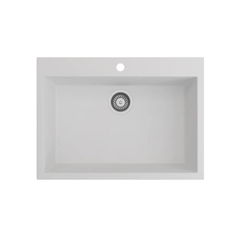 BOCCHI Campino Single Bowl Granite Kitchen Sink 1634-507-0126