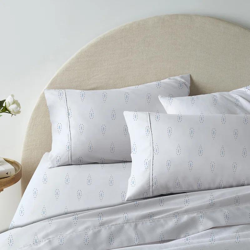 Color Sense Brushed Cotton Blend Lightweight Sheet Set