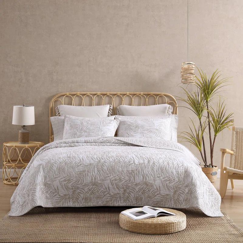 Tommy Bahama Home Tommy Bahama Palmday Cotton Reversible Quilt Set