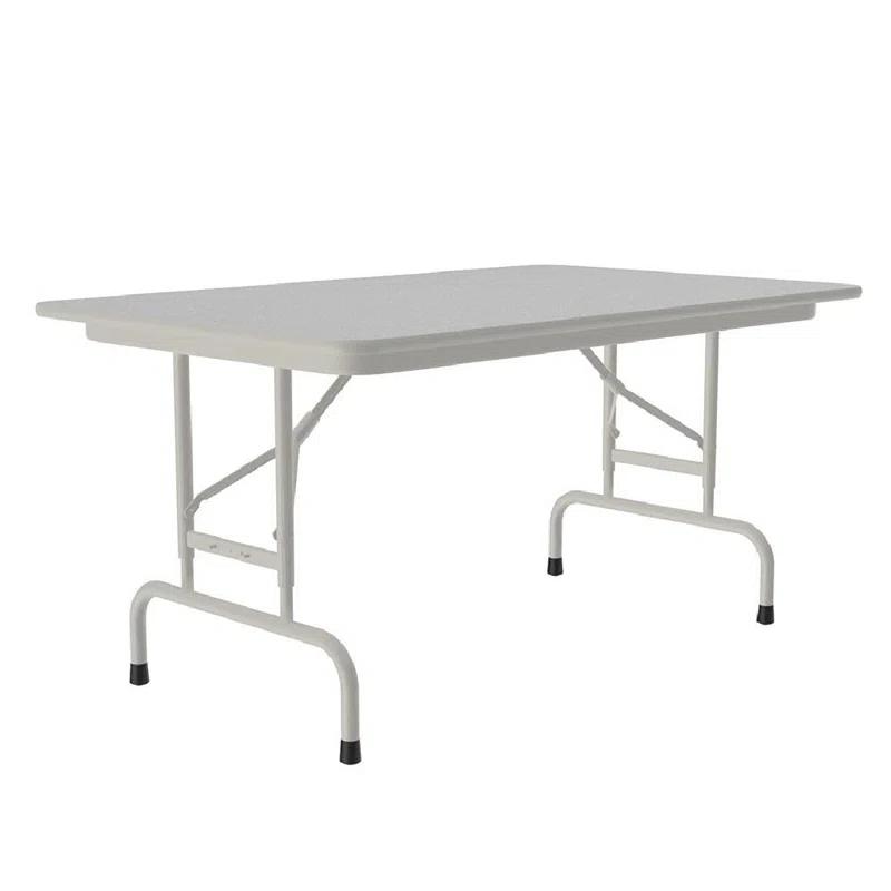 Correll, Inc. Rectangular Adjustable Folding Table