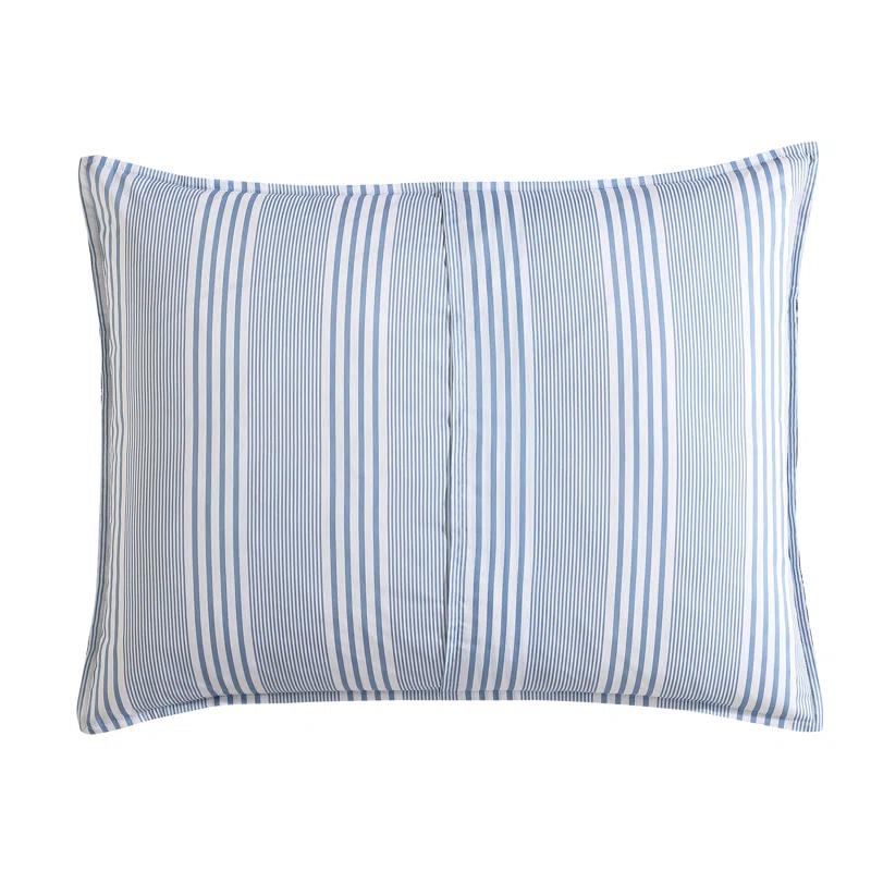 Laura Ashley Branch Toile Cotton Blue Duvet Cover Bonus Set