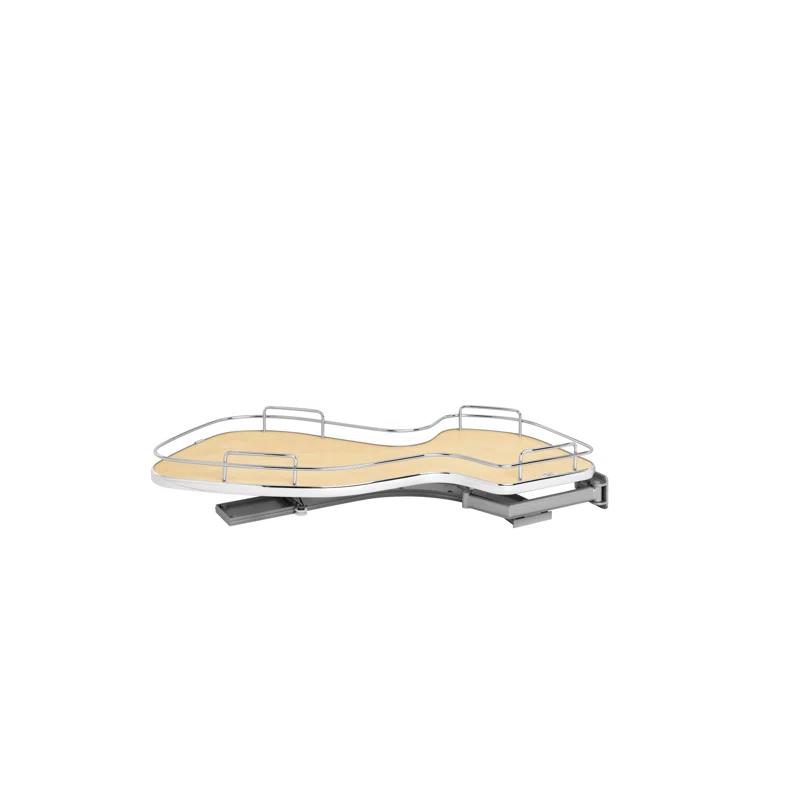 Rev-A-Shelf Contemporary Cloud Blind Corner Organizer for Blind Left Cabinet