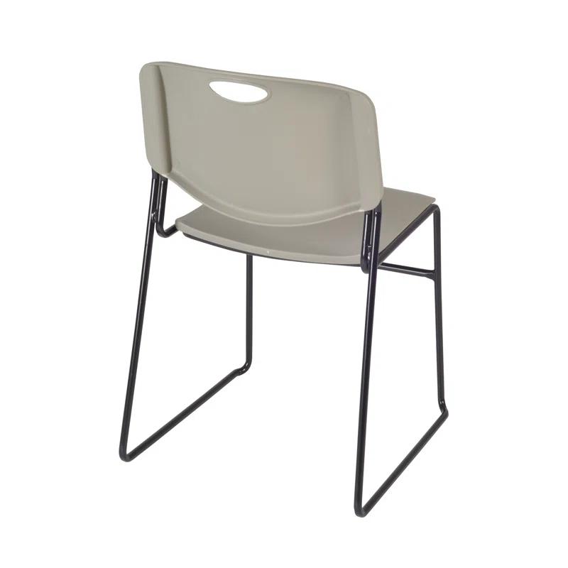 Regency Zeng Ultra Compact Metal Frame Armless Stackable Chair (Set of 50)