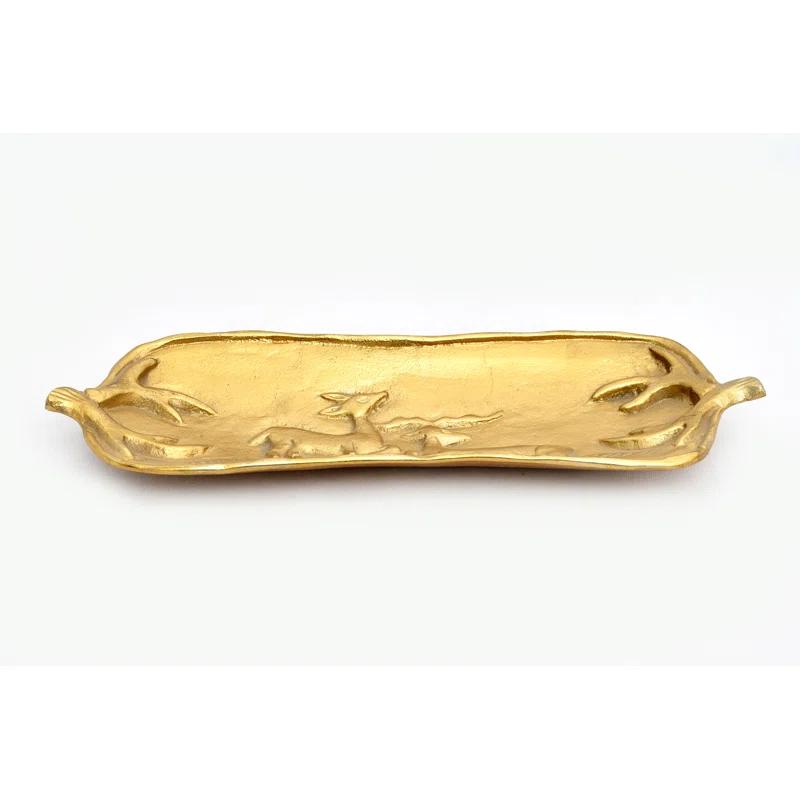 India Handicrafts, Inc. Stainless Steel Tray