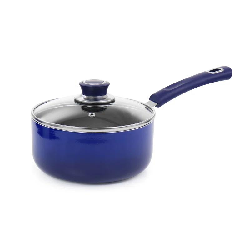 Oster Oster Non Stick 10 Piece Aluminum Cookware Set In Black
