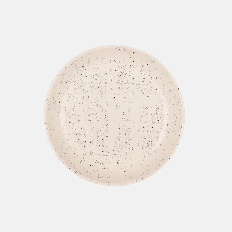 Oxford Oxford Contempo Vanilla Stoneware 20-piece Dinnerware Set, Service for 4