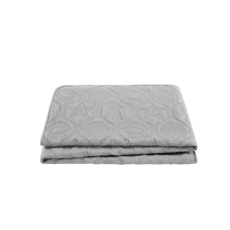 VCNY Shore 3-Piece Embossed Quilt Set