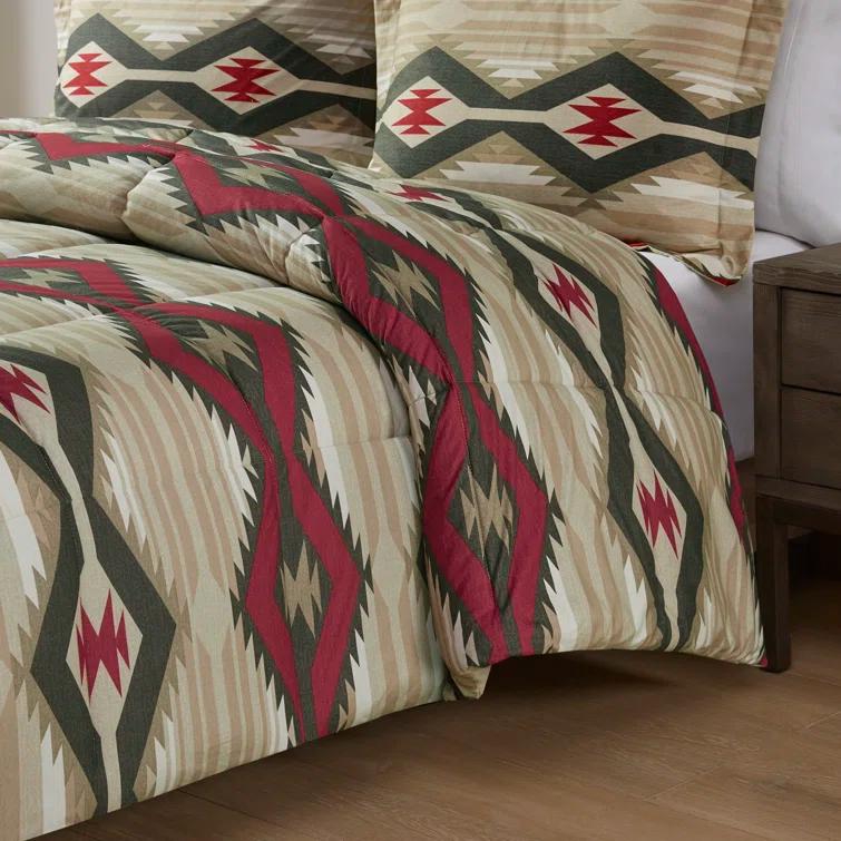 Woolrich Woolrich Emmet Creek Down Alternative Comforter Set with Throw Pillow