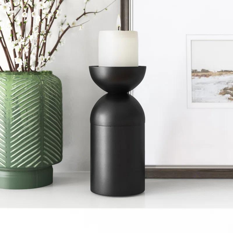 Joss & Main Alex Metal Tabletop Candlestick