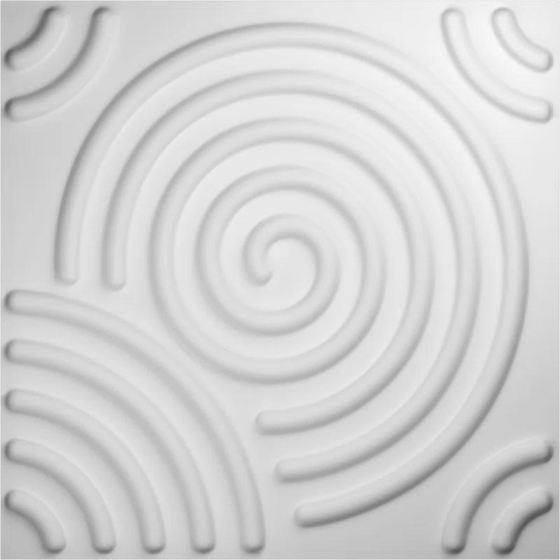 Ekena Millwork Spiral EnduraWall Decorative 3D Wall Panel (Set of 10)