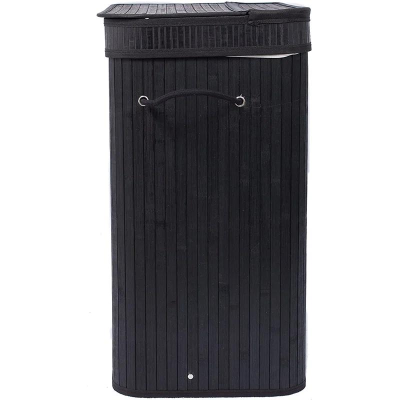BirdRock Home Bamboo Laundry Sorter with Handles
