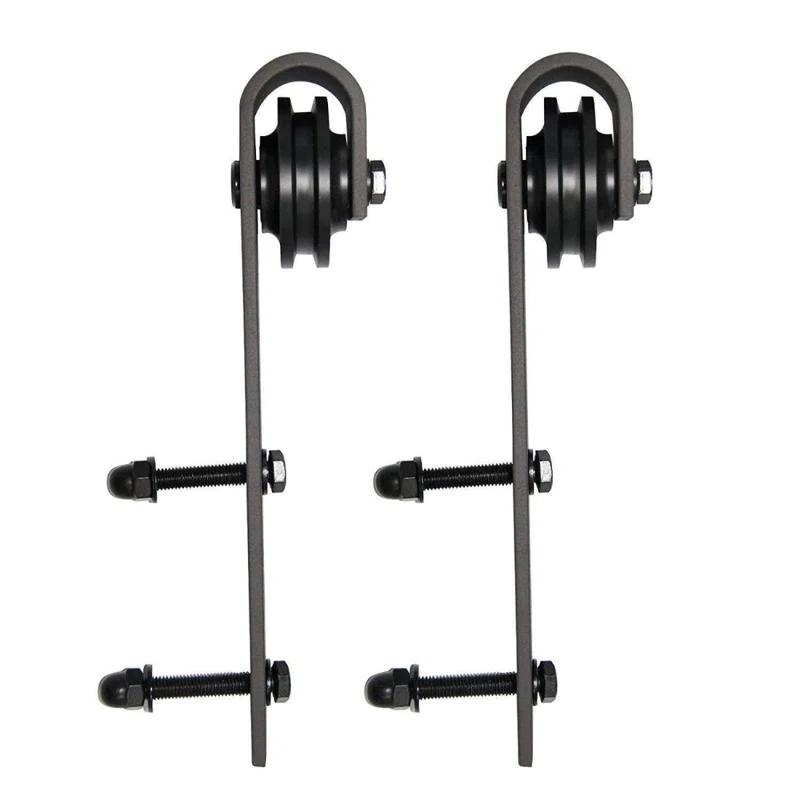 SARTODOORS Solid + Manufactured Wood Paneled Barn Door