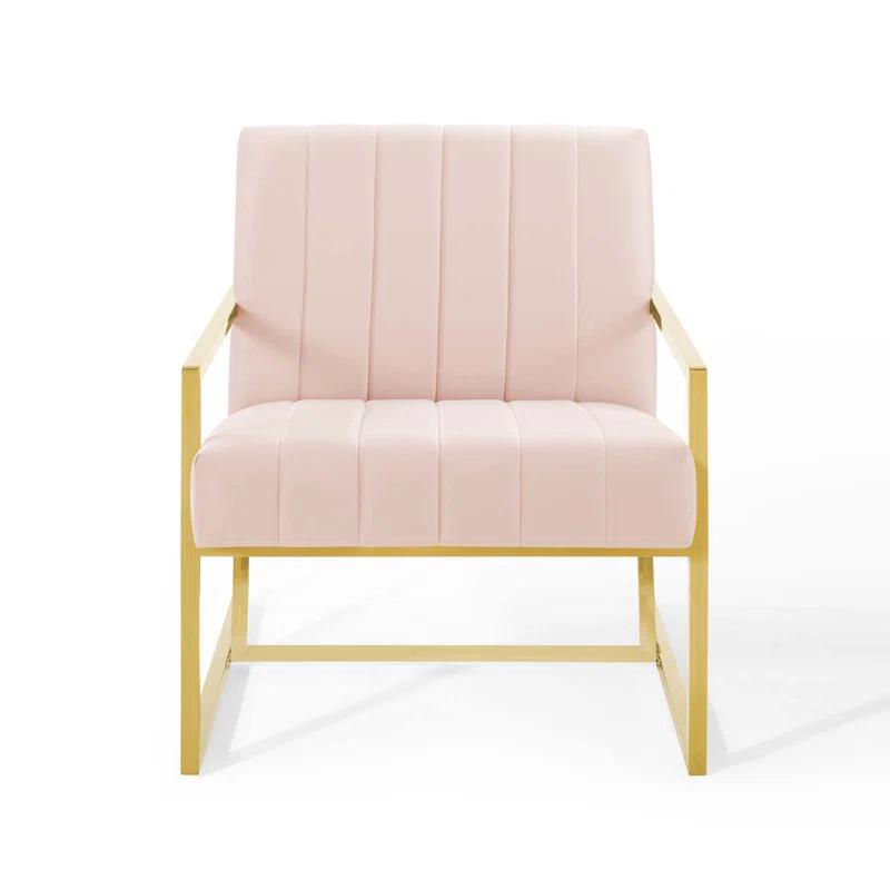 Modway Modway Inspire Channel Tufted Performance Velvet Armchair