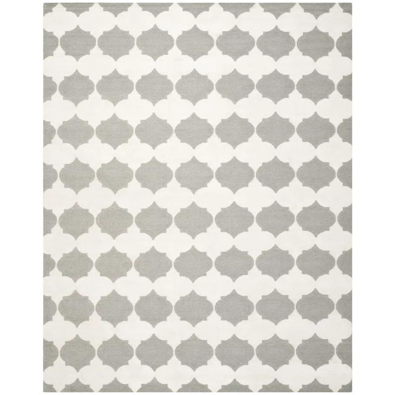 Safavieh Dhurries Hand Woven Flat Weave Banana Silk/Wool/Cotton Rug