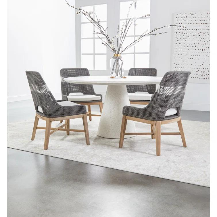 Kinnda Indoor / Outdoor Dining Chair (Set of 2) - Dark Gray