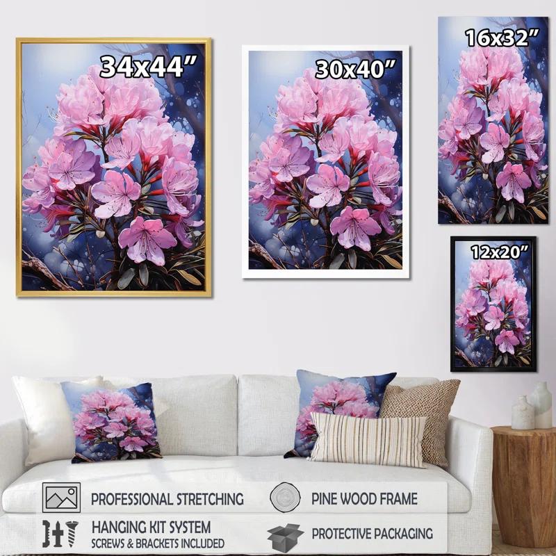 Design Art " Mystical Rhododendron Symphony Whispers II "