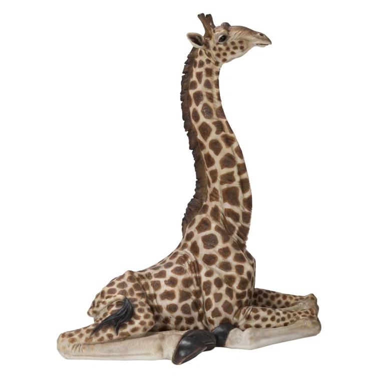 Hi-Line Gift Ltd. Baby Giraffe Lying