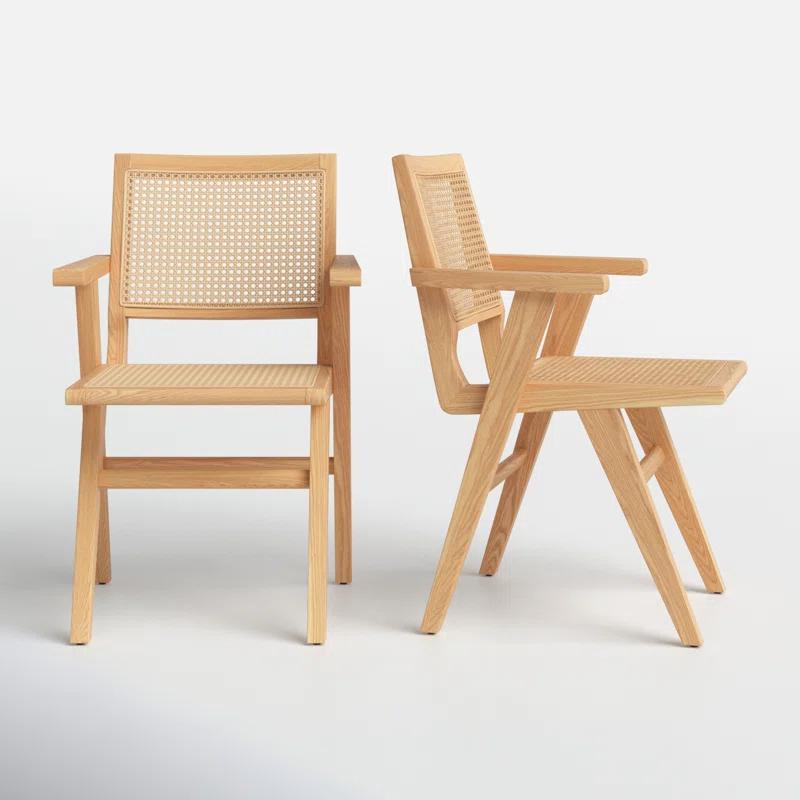 AllModern Atticus Cane Arm Chair & Reviews | Wayfair