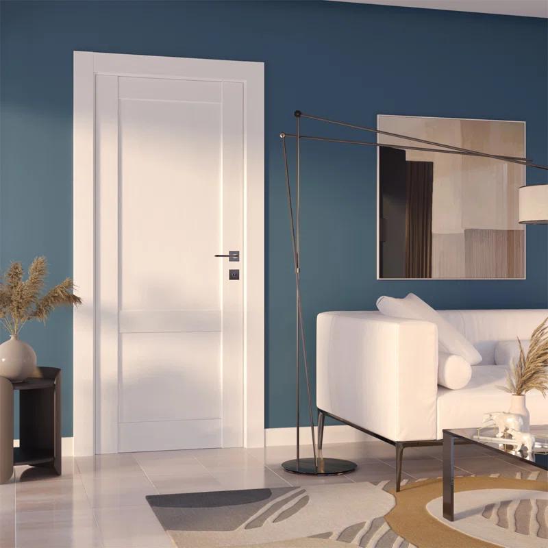 Belldinni Solid + Manufactured Wood Paneled Slab Door