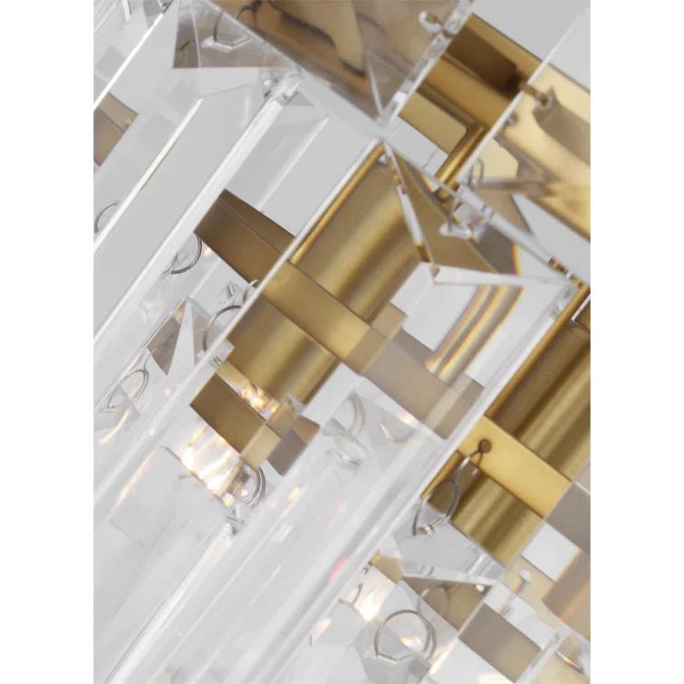 Everly Quinn Dimmable Tiered Chandelier