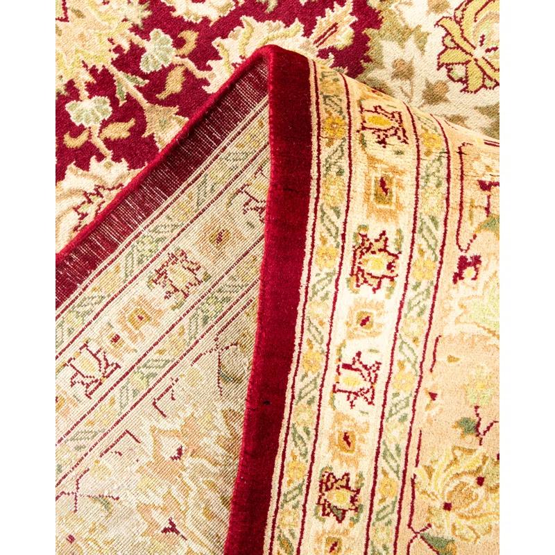 Isabelline Veleria Mogul One-of-a-Kind Traditional Hand-Knotted Red/Tan Area Rug 8'1" x 10'2" & Reviews | Wayfair
