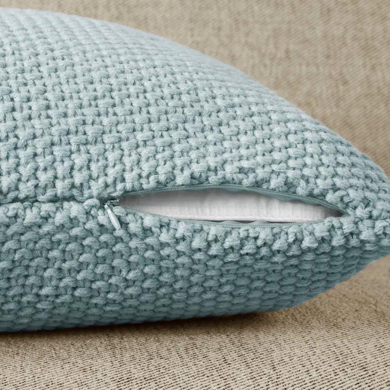 INK+IVY Tino Knit Square Euro Pillow Sham