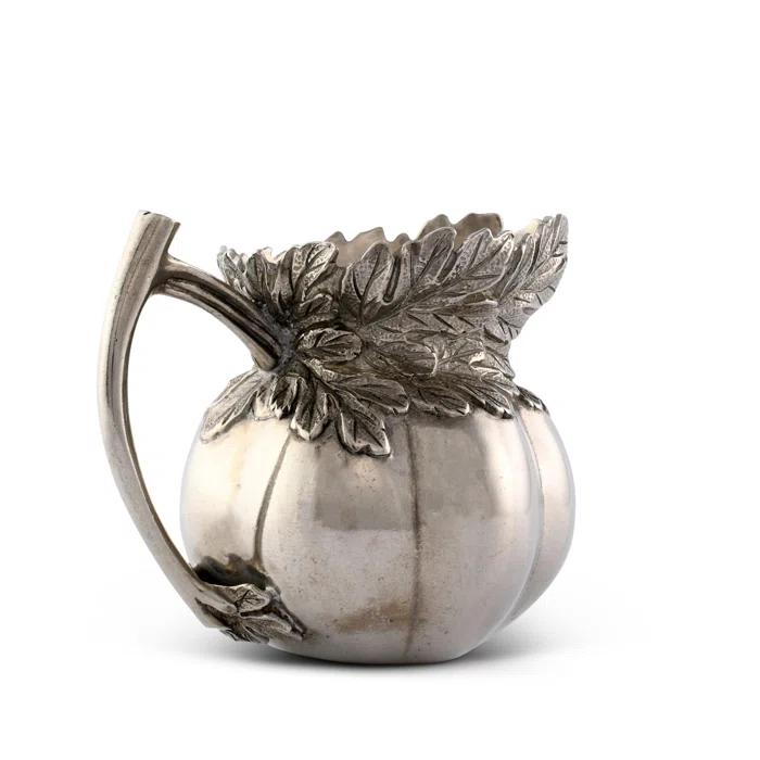 Vagabond House Farmer's Market Pewter Heirloom Tomato Pitcher