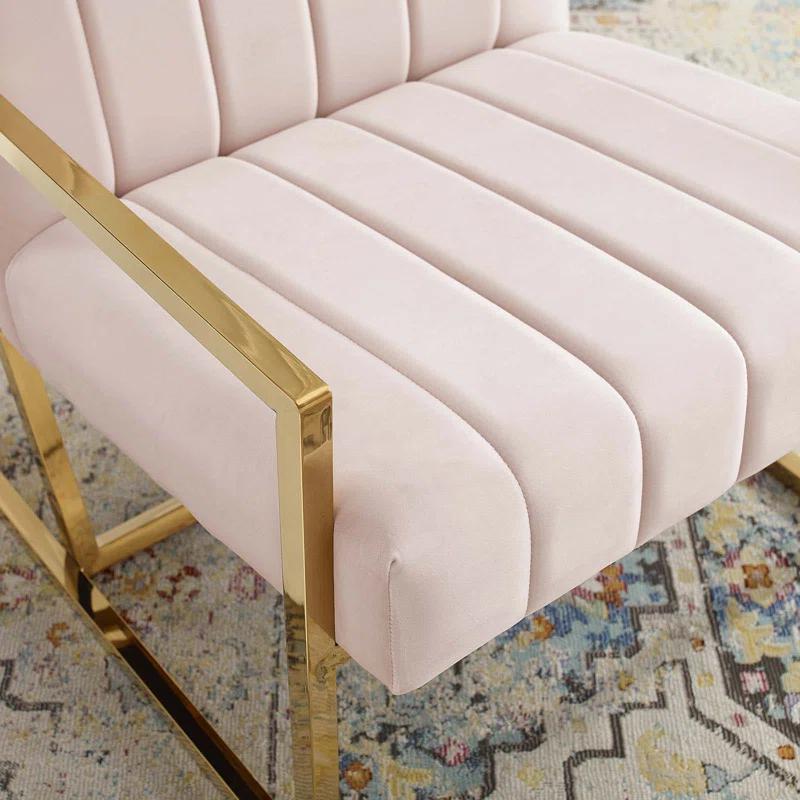 Modway Modway Inspire Channel Tufted Performance Velvet Armchair