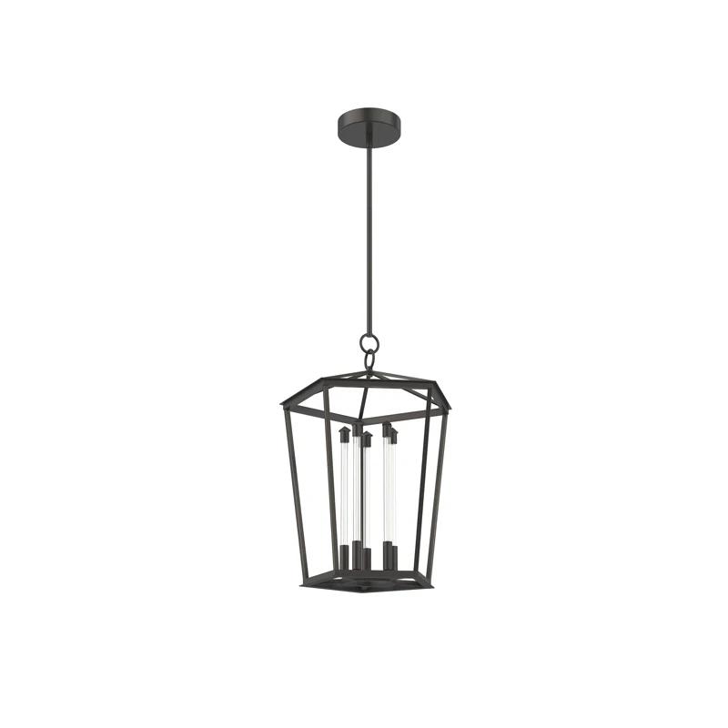 Delphine 5 - Light Dimmable LED Lantern Square / Rectangle Chandelier