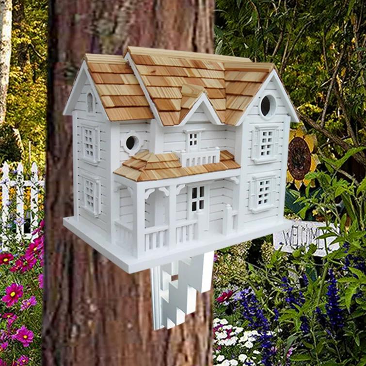 Home Bazaar Classic Series Kingsgate Cottage 10.5 in x 11.5 in x 7.5 in Birdhouse