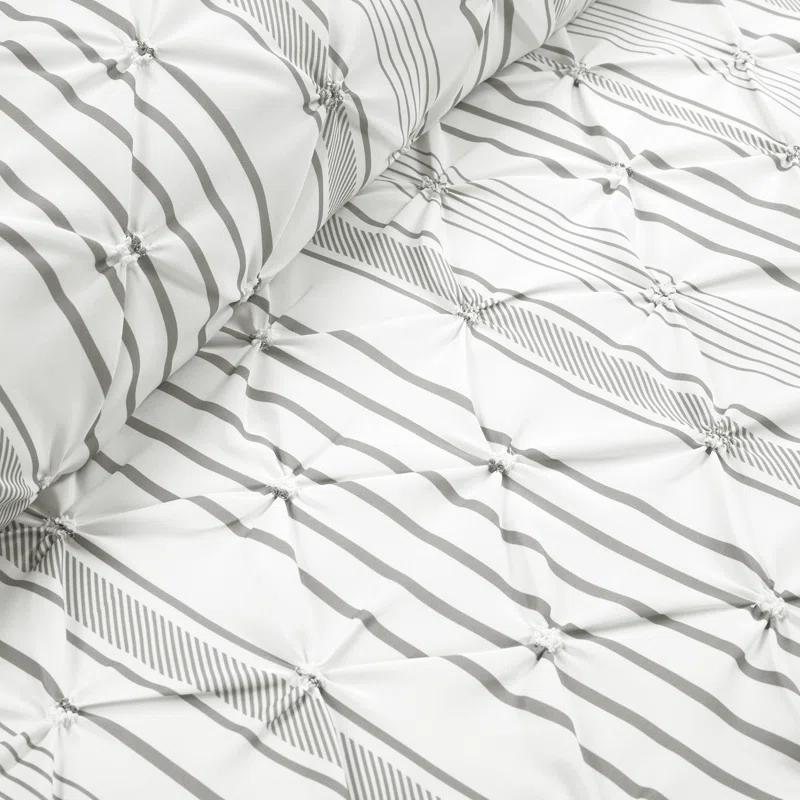 Lush Decor Ravello Pintuck 5 Piece Comforter Set