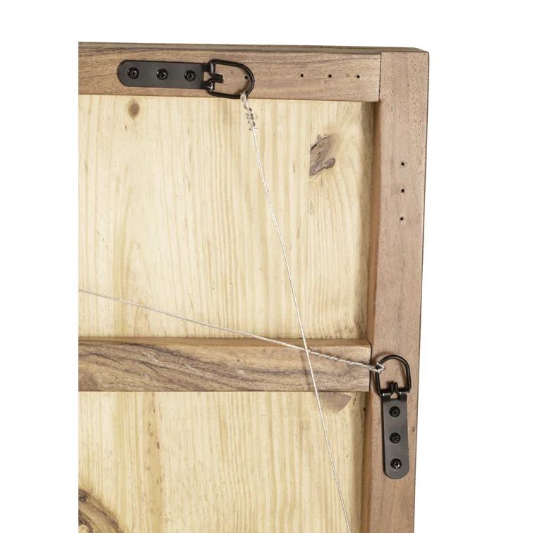 Millwood Pines Aseeb Abstract Wall Decor on Solid Wood