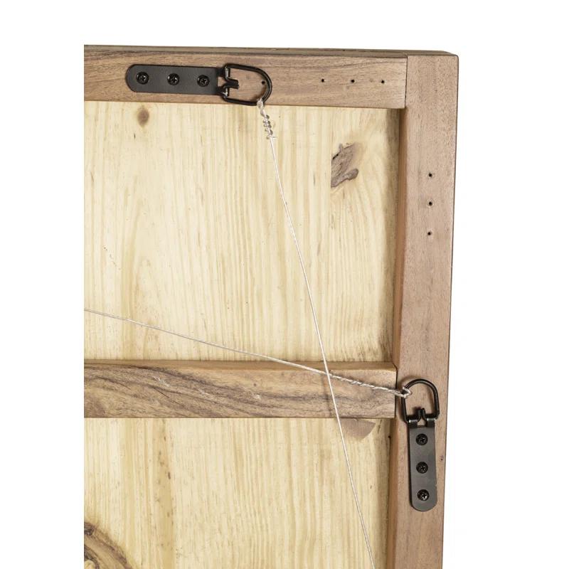 Millwood Pines Aseeb Abstract Wall Decor on Solid Wood