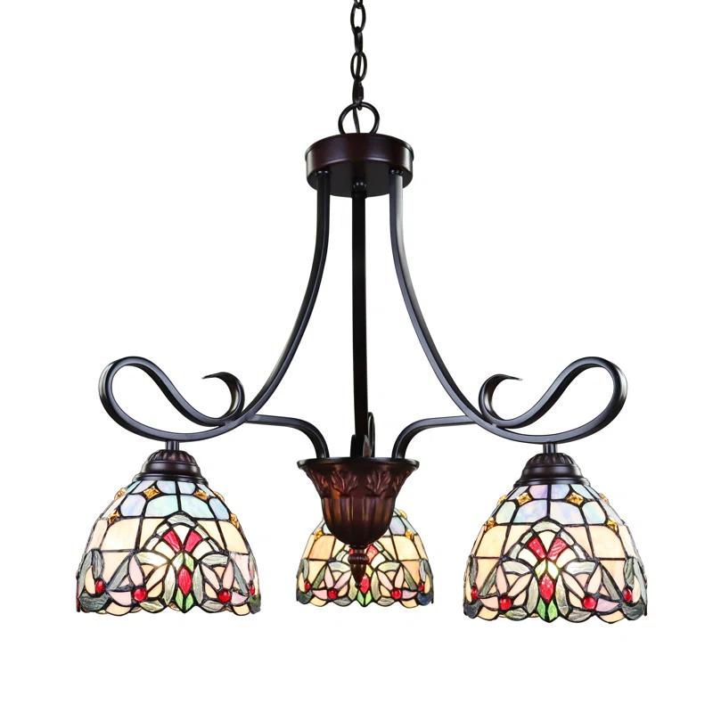 Bondi 3 - Light Glass Dimmable Classic / Traditional Chandelier