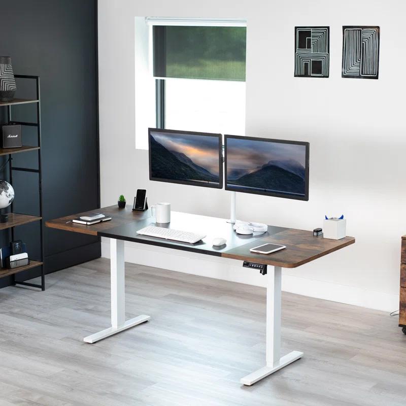 Vivo VIVO Single Motor Electric Desk with Push Button Memory Controller
