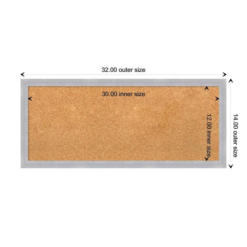 Amanti Art Cork Small Bulletin Board