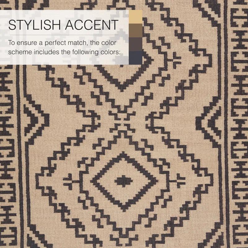 Louie Jute / Sisal Light Beige/Black Rug