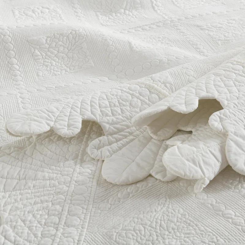 MarCielo Tkembroidery Cotton Abstract Quilt Set