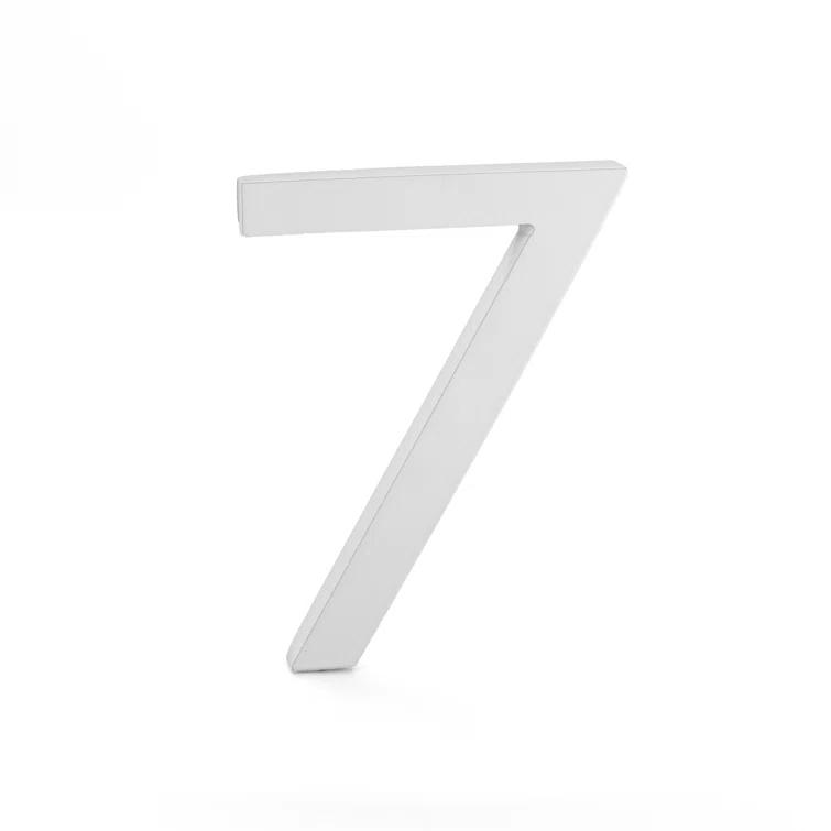 8'' H Metal House Number
