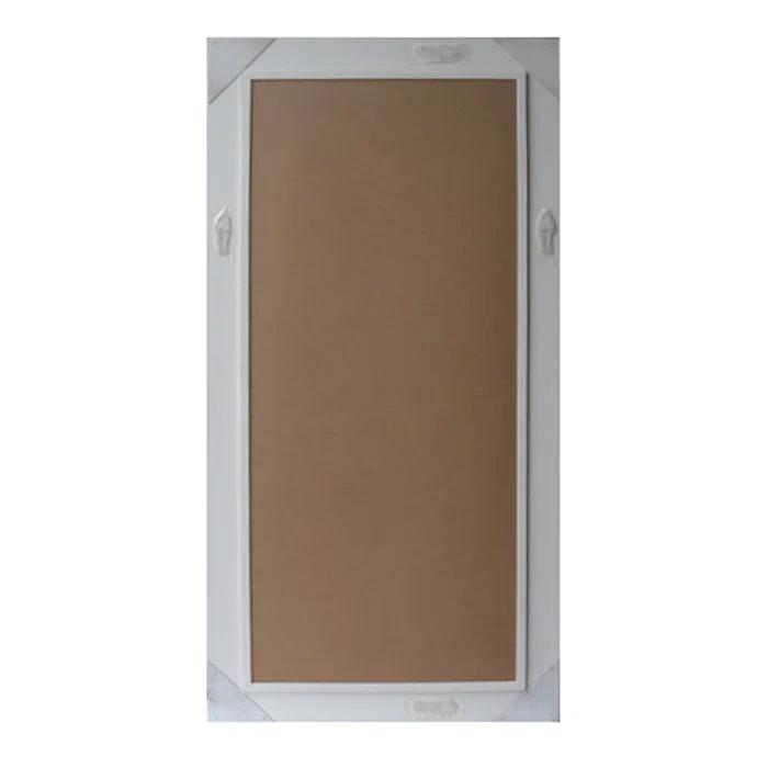 A&E Bath and Shower Metal Flat Floor Mirror