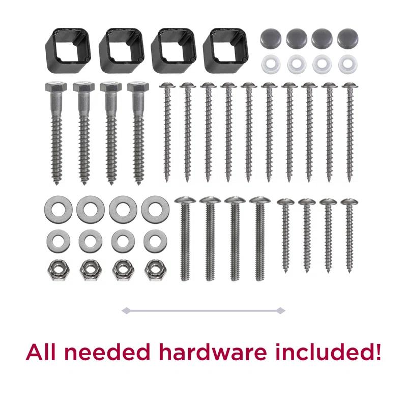 Step2 Step2 Brown Highland Mail Post & Large Capacity XL Mailbox