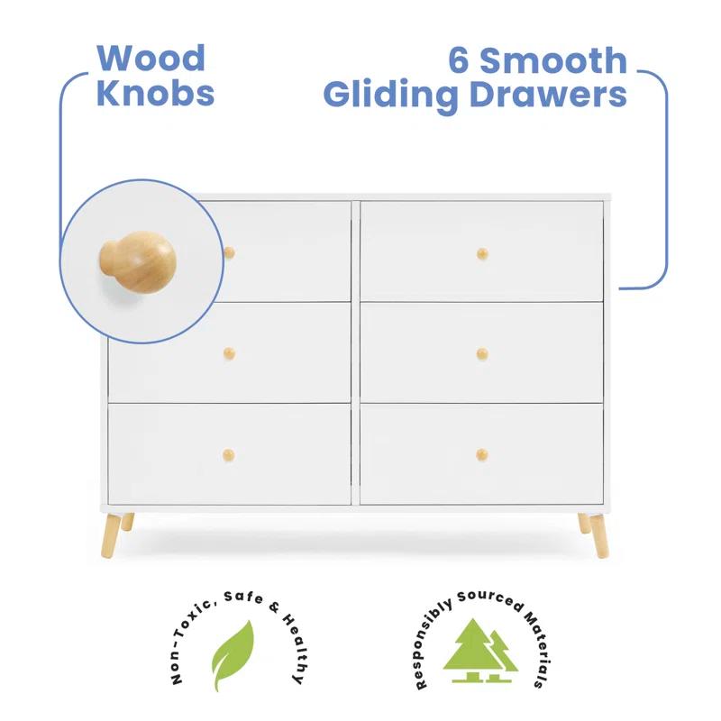 Delta Children Essex 6 Drawer Dresser
