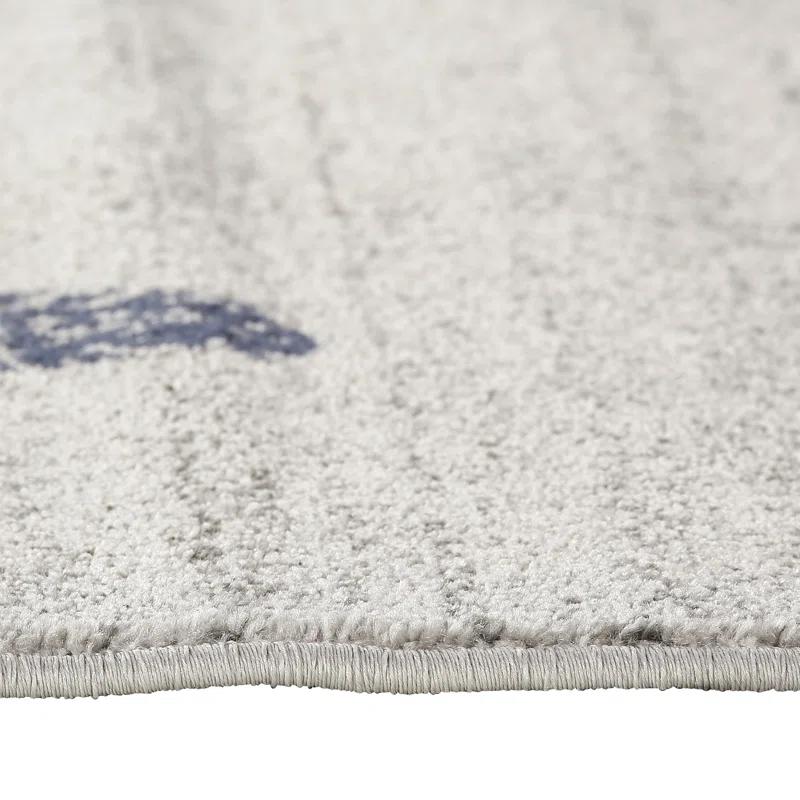 Thomas Paul Thomas Paul Starfish and Striped Gray Rug
